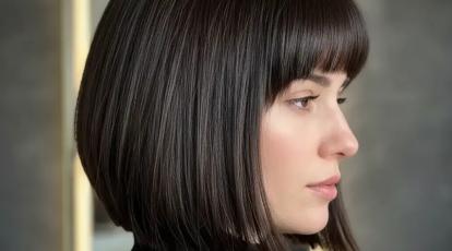 مدل موی فرنچ باب (French Bob) بازگشت شکوه استایل پاریسی با چتری و خط فک