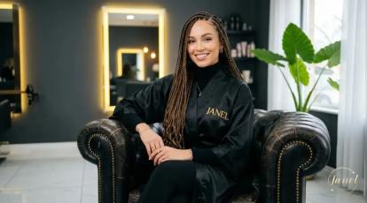 بافت ناتلس (Knotless Braids)نسل جدید بافت بدون گره ریشه؛ سبک، بدون کشیدگی و طبیعی