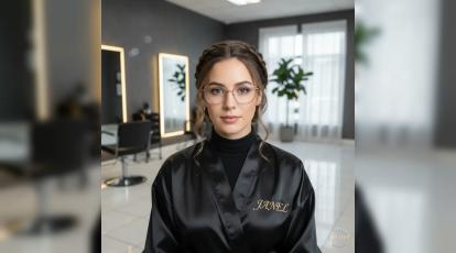 شنیون و عینک: راهنمای انتخاب مدل موی بی‌نقص برای هماهنگی با فریم عینک شما