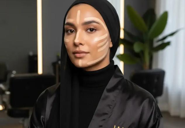 آموزش میکاپ بر اساس فرم صورت؛ رازهای کانتورینگ و گریم حرفه‌ای در مشهد